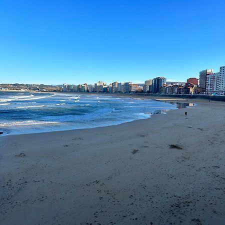 Апартаменты Apartamento Playa San Lorenzo Хихон Экстерьер фото